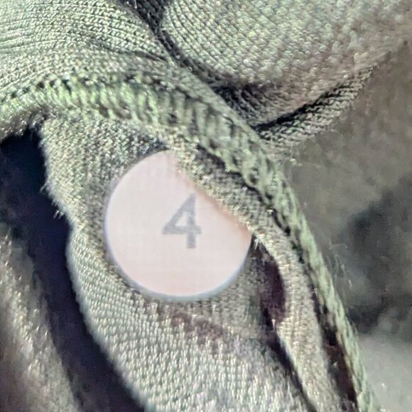 Lululemon Wrap It Up Tank Jazzy White Gator Green 4 - Picture 6 of 7